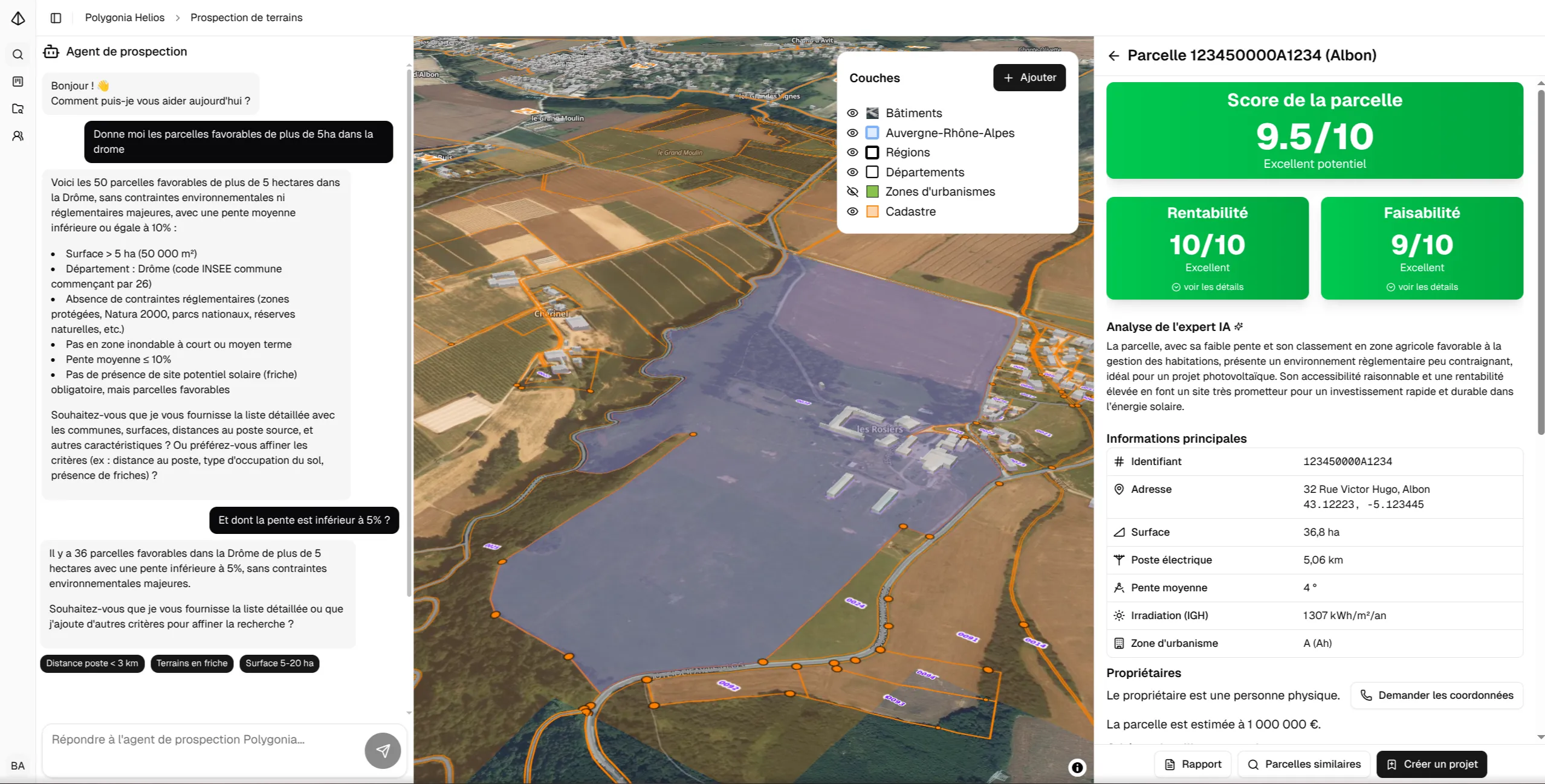 Polygonia pour les éditeurs de logiciel